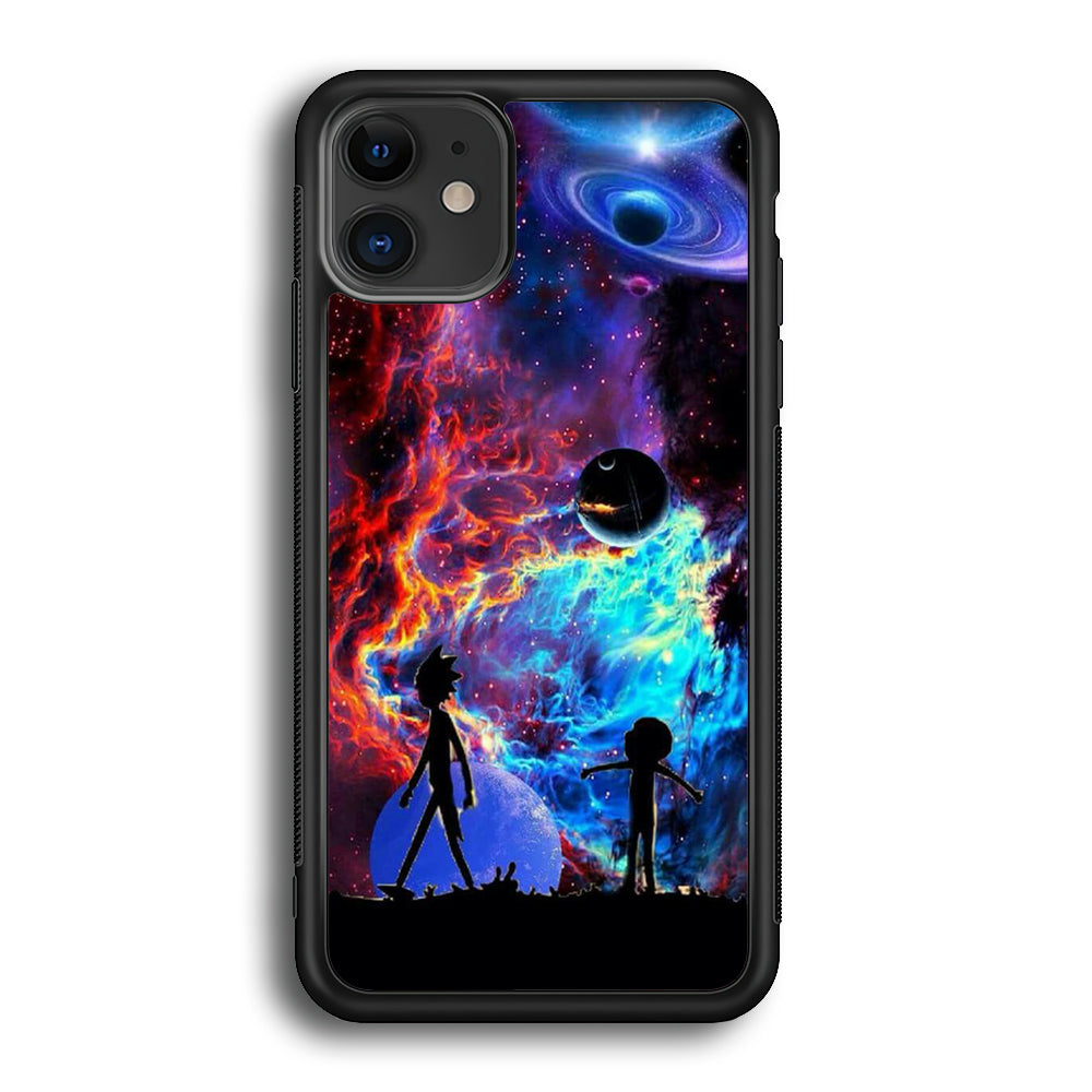 Rick and Morty Aurora iPhone 12 Case