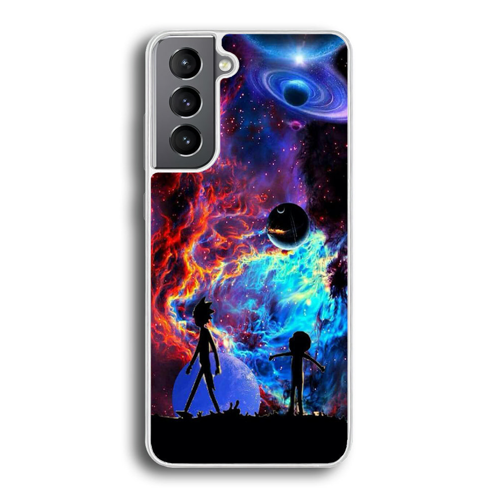 Rick and Morty Aurora Samsung Galaxy S21 Plus Case
