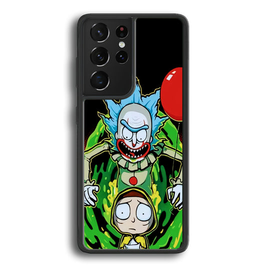 Rick and Morty IT Style Samsung Galaxy S21 Ultra Case - Ezzystore