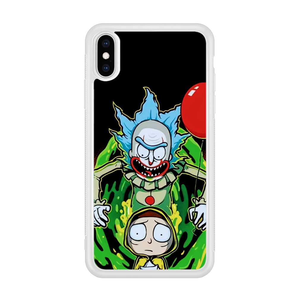 Rick and Morty IT Style iPhone XS Case