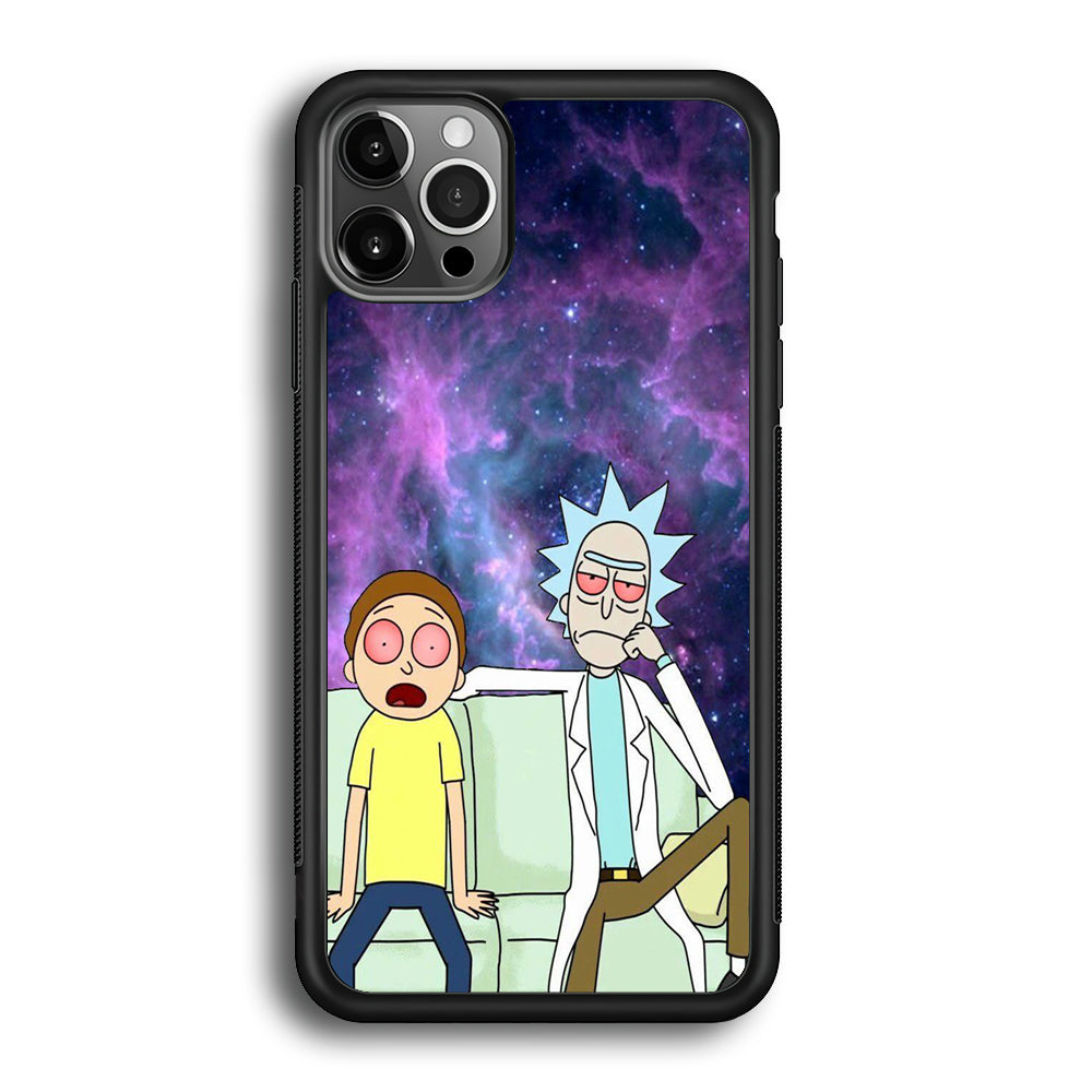 Rick and Morty Stars iPhone 12 Pro Case