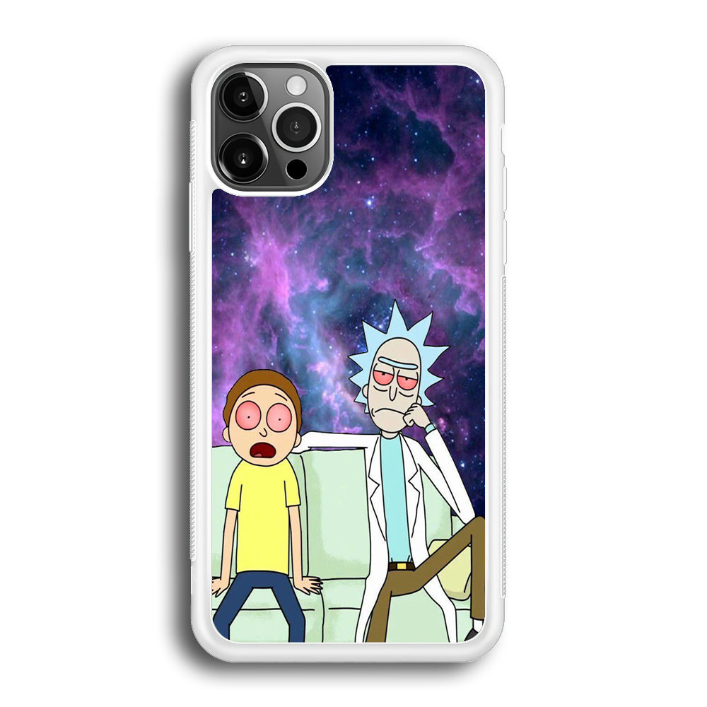 Rick and Morty Stars iPhone 12 Pro Case