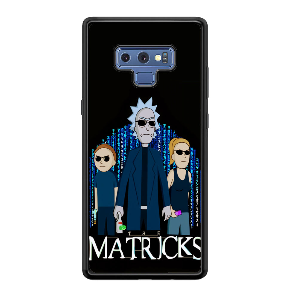 Rick and Morty The Matricks Samsung Galaxy Note 9 Case