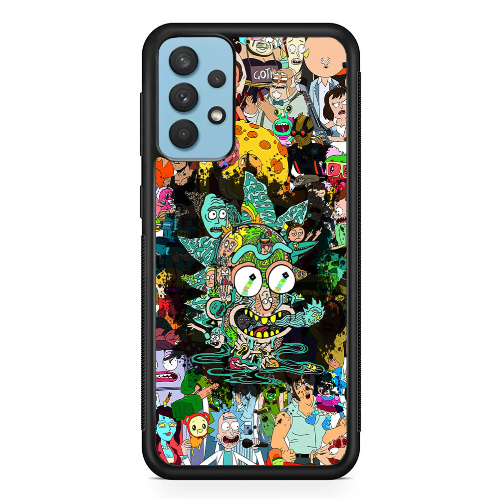 Rick and Morty Thoughts Inside People Samsung Galaxy A32 Case