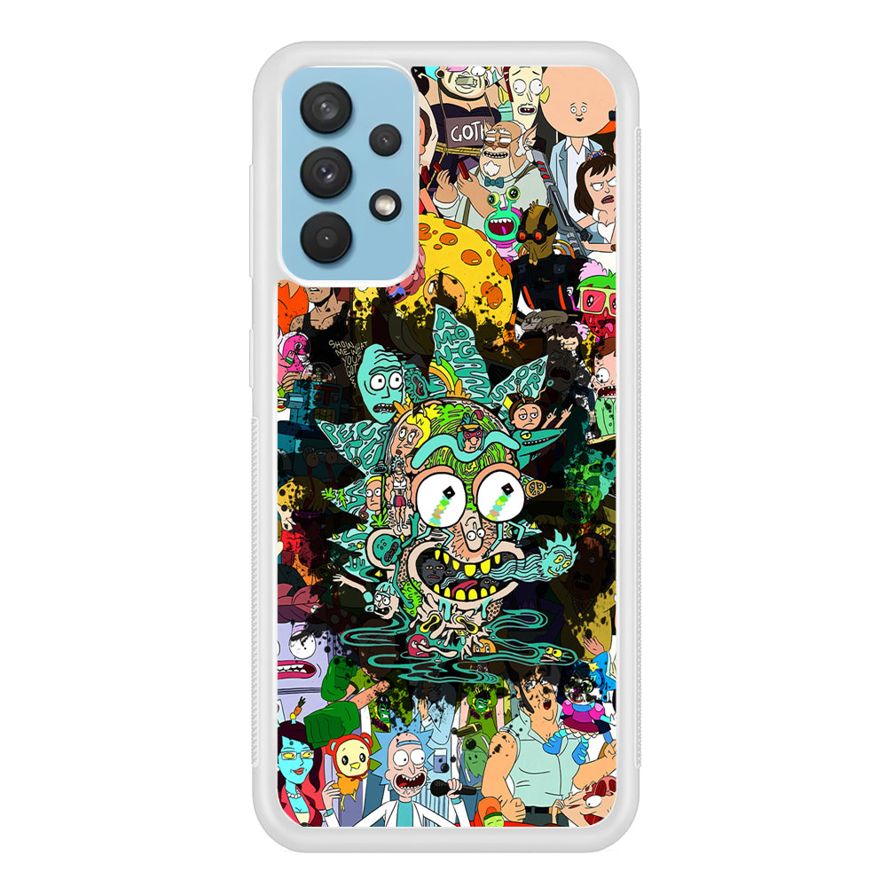 Rick and Morty Thoughts Inside People Samsung Galaxy A32 Case