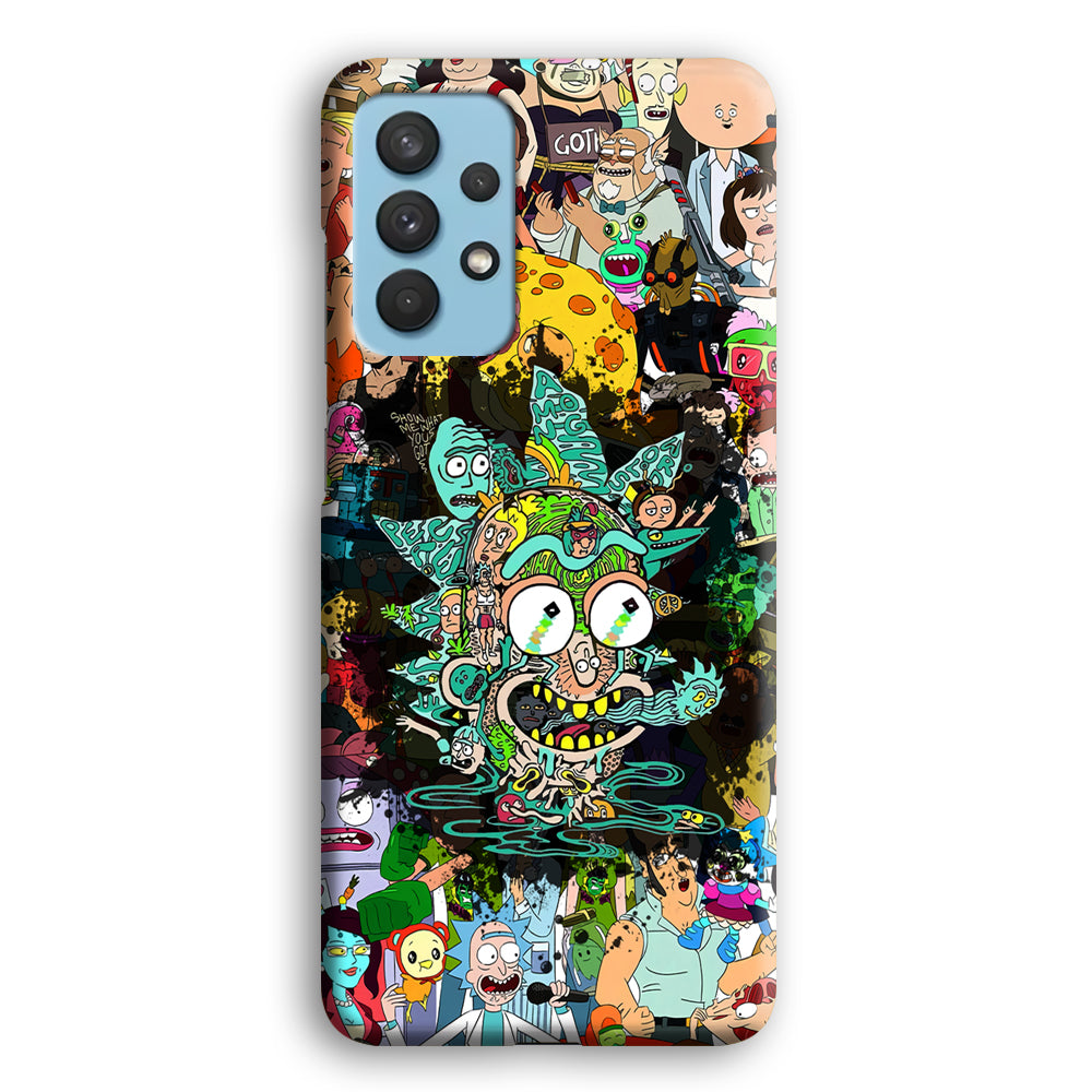 Rick and Morty Thoughts Inside People Samsung Galaxy A32 Case
