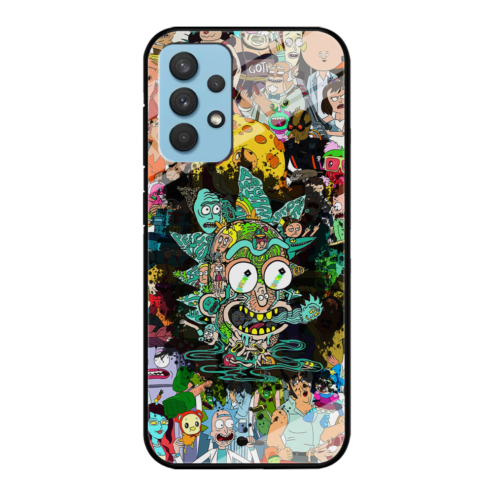 Rick and Morty Thoughts Inside People Samsung Galaxy A32 Case