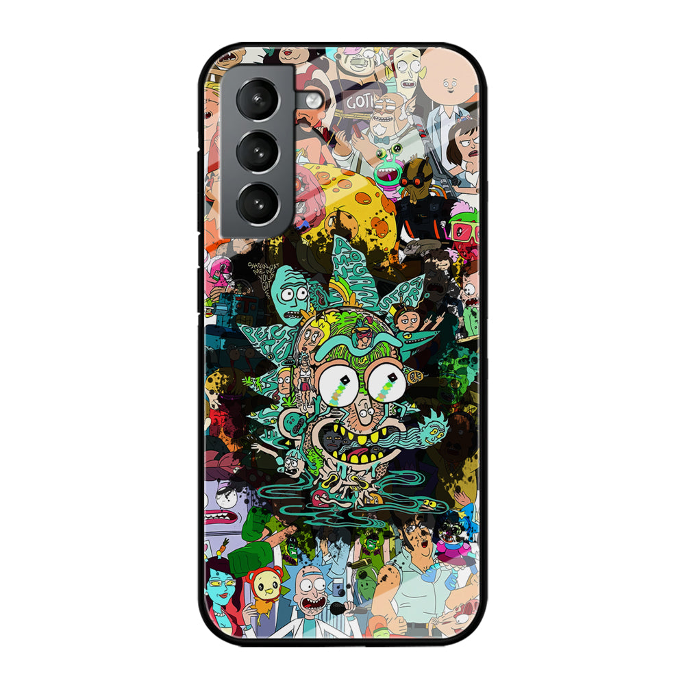 Rick and Morty Thoughts Inside People Samsung Galaxy S21 Plus Case
