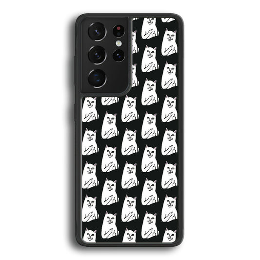 Rip N Dip Doodle In Black Samsung Galaxy S21 Ultra Case - Ezzystore