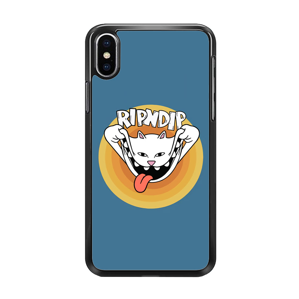 Rip N Dip Smile In Blue iPhone Xs Max Case - Ezzystore