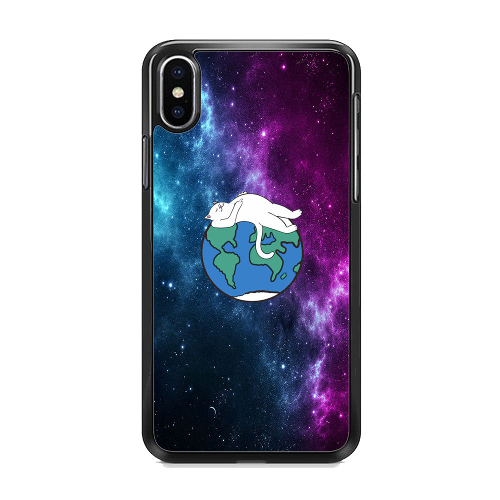 Rip N Dip Earth In Galaxy iPhone Xs Max Case - Ezzystore
