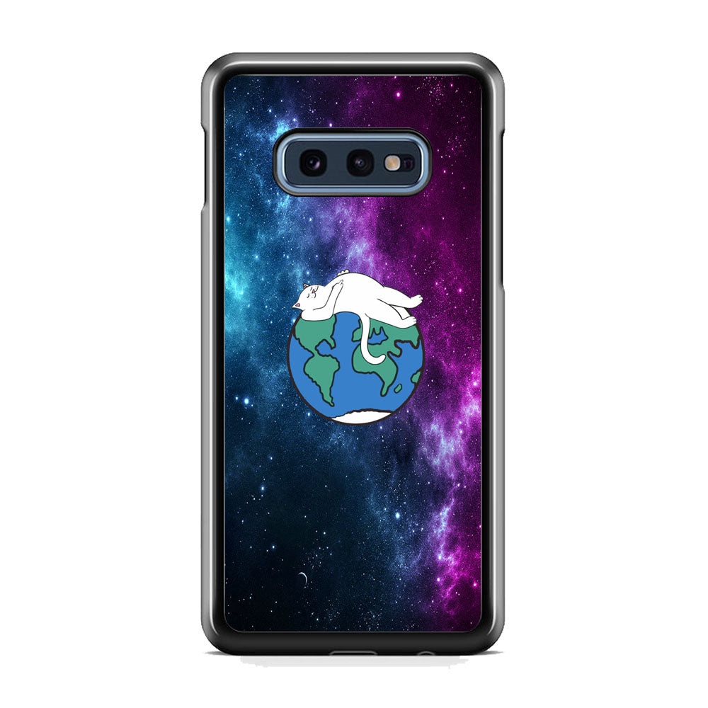 Rip N Dip Earth In Galaxy Samsung Galaxy 10e Case - Ezzystore