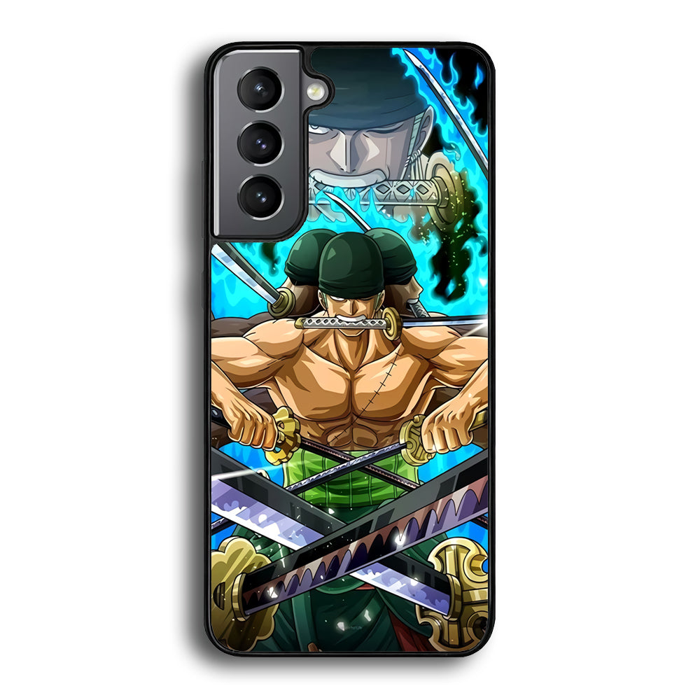 Roronoa Zoro One Piece Samsung Galaxy S21 Plus Case