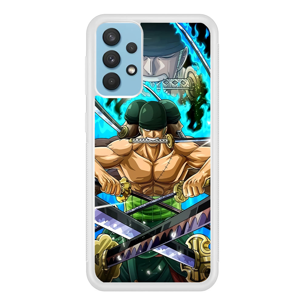 Roronoa Zoro One Piece Samsung Galaxy A32 Case