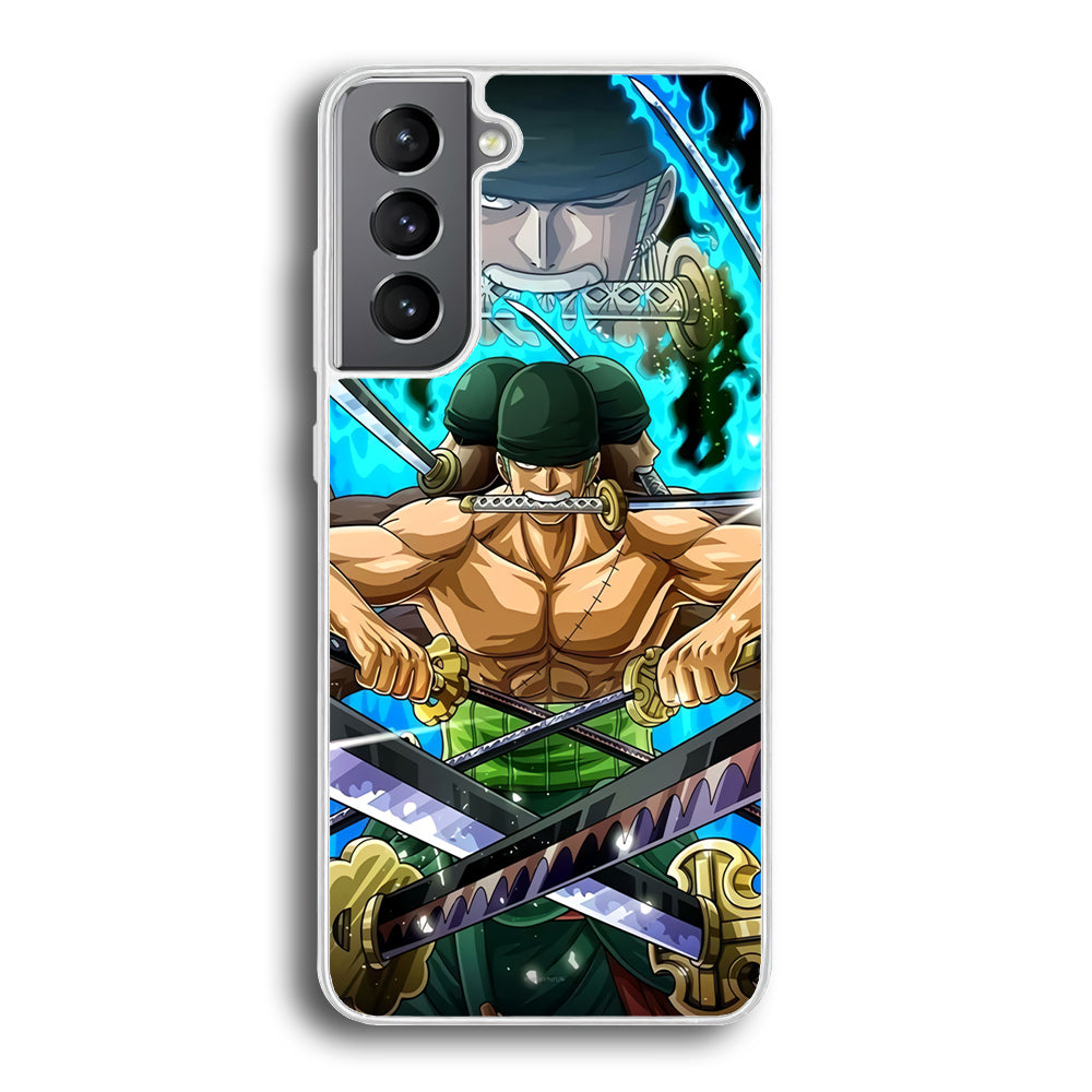 Roronoa Zoro One Piece Samsung Galaxy S21 Plus Case