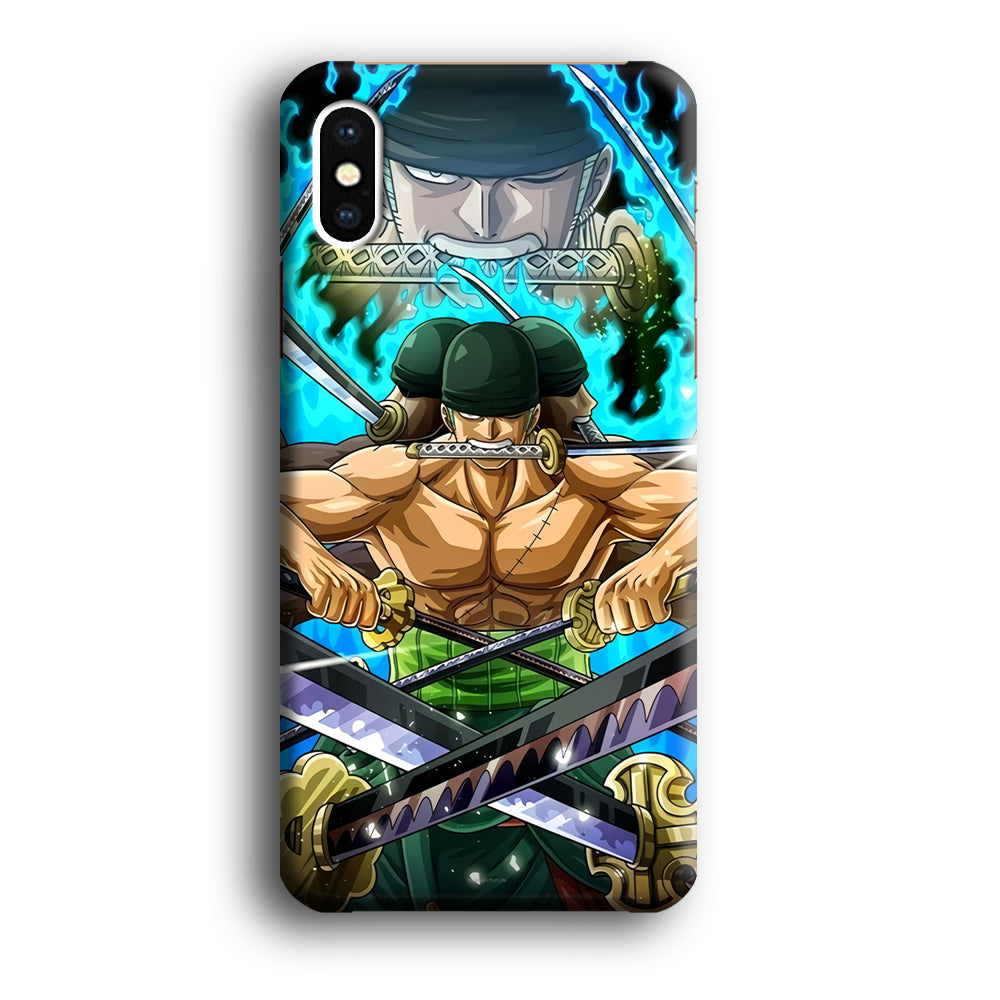 Roronoa Zoro One Piece iPhone XS Case