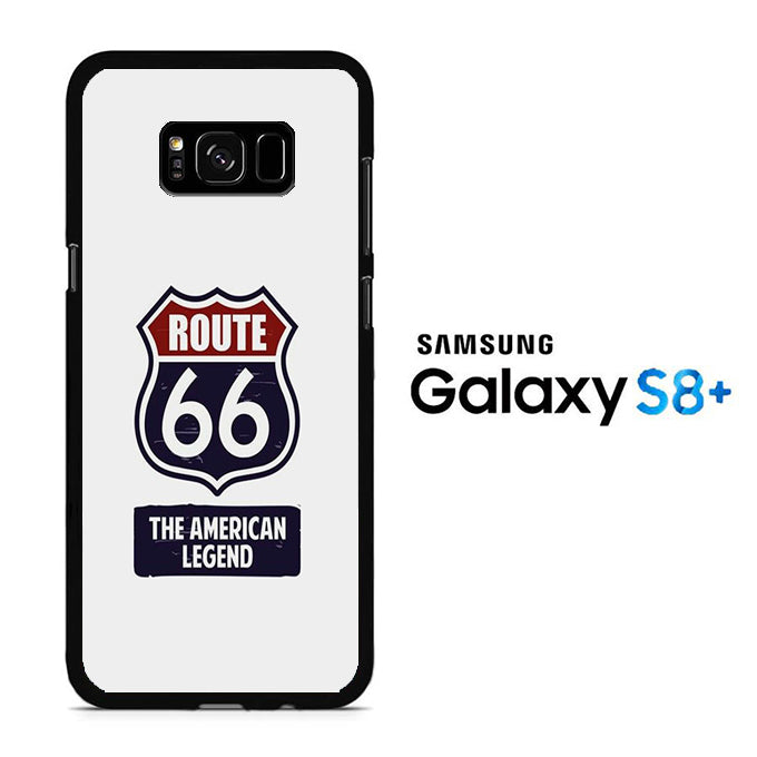 Route 66 Simple Logo Samsung Galaxy S8 Plus Case