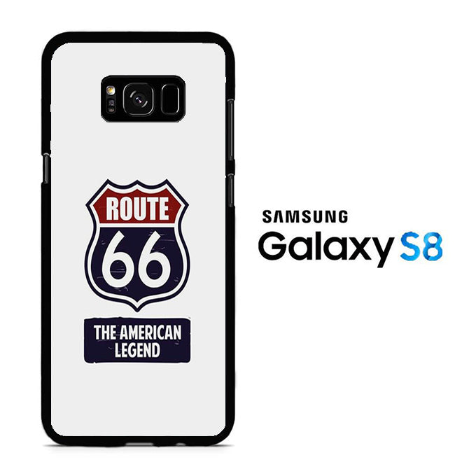 Route 66 Simple Logo Samsung Galaxy S8 Case