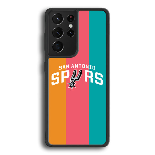San Antonio Spurs NBA Team Samsung Galaxy S21 Ultra Case - Ezzystore