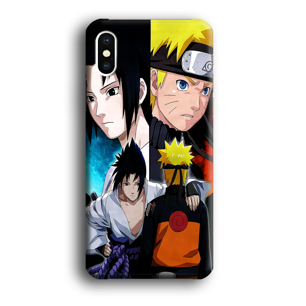 Sasuke Naruto Fierce Battle iPhone XS Case