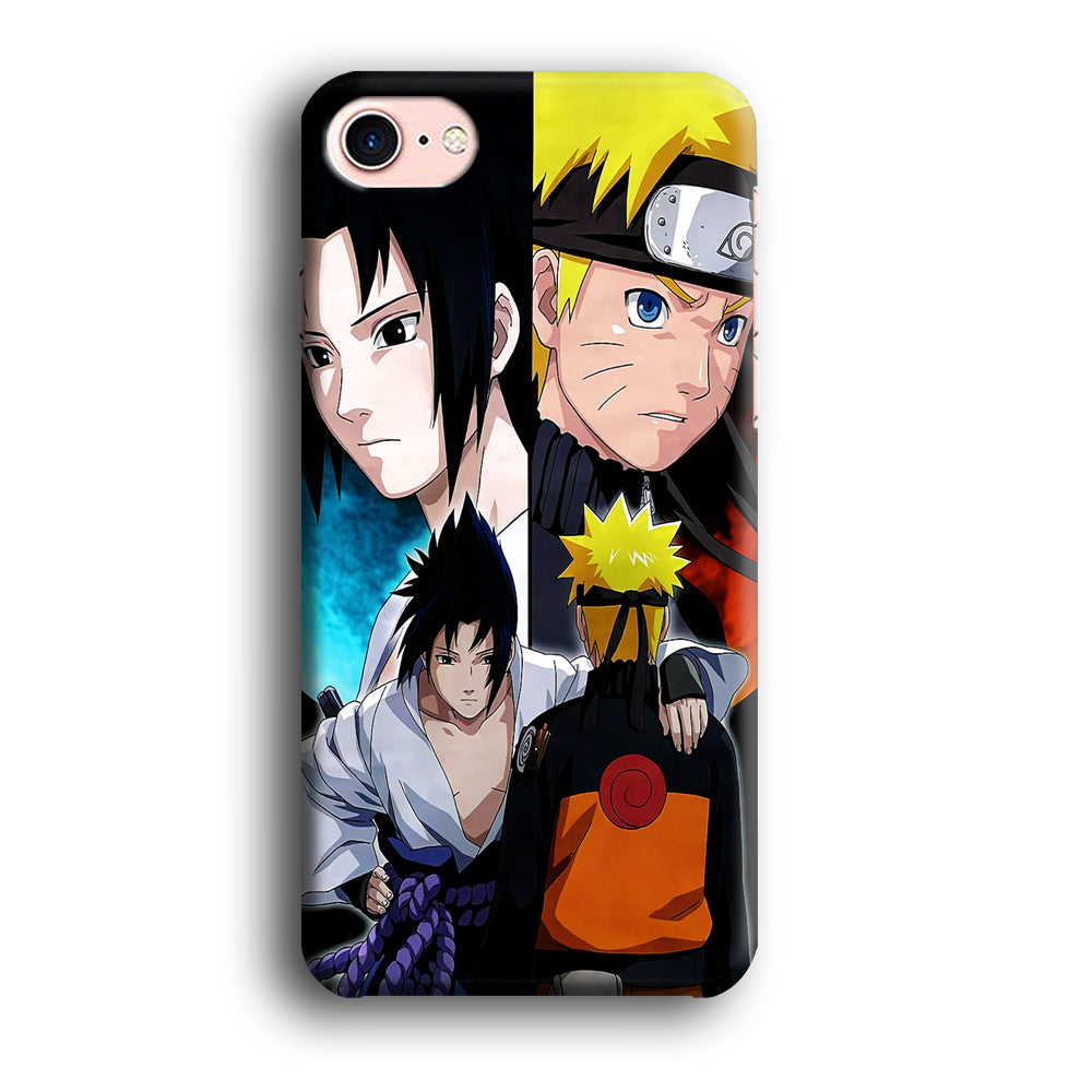 Sasuke Naruto Fierce Battle iPhone 8 Case