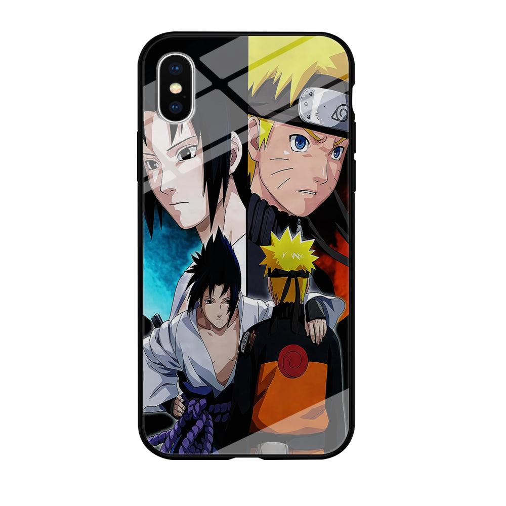 Sasuke Naruto Fierce Battle iPhone XS Case