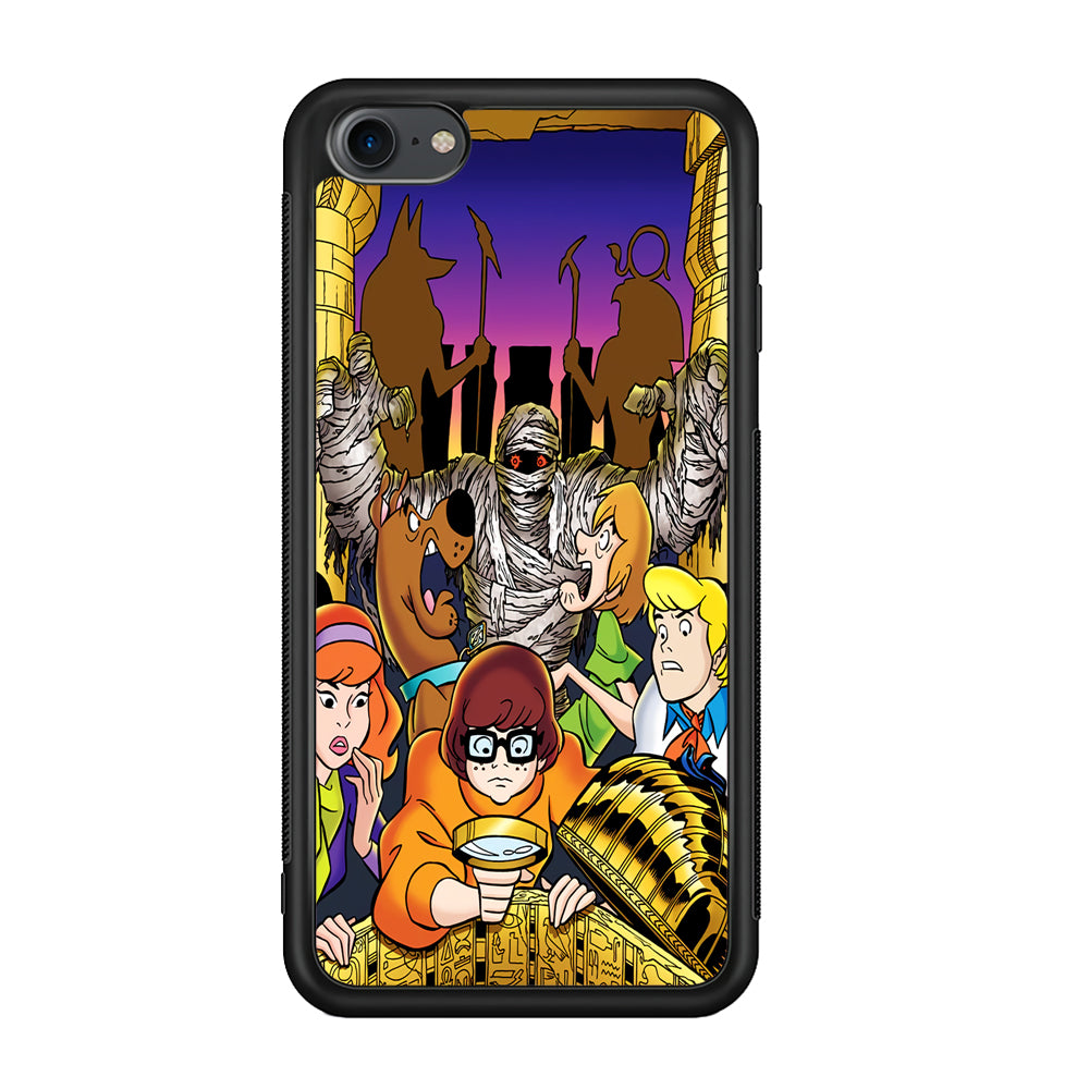 Scooby Doo Mummy Scares Poster iPod Touch 6 Case - Ezzystore