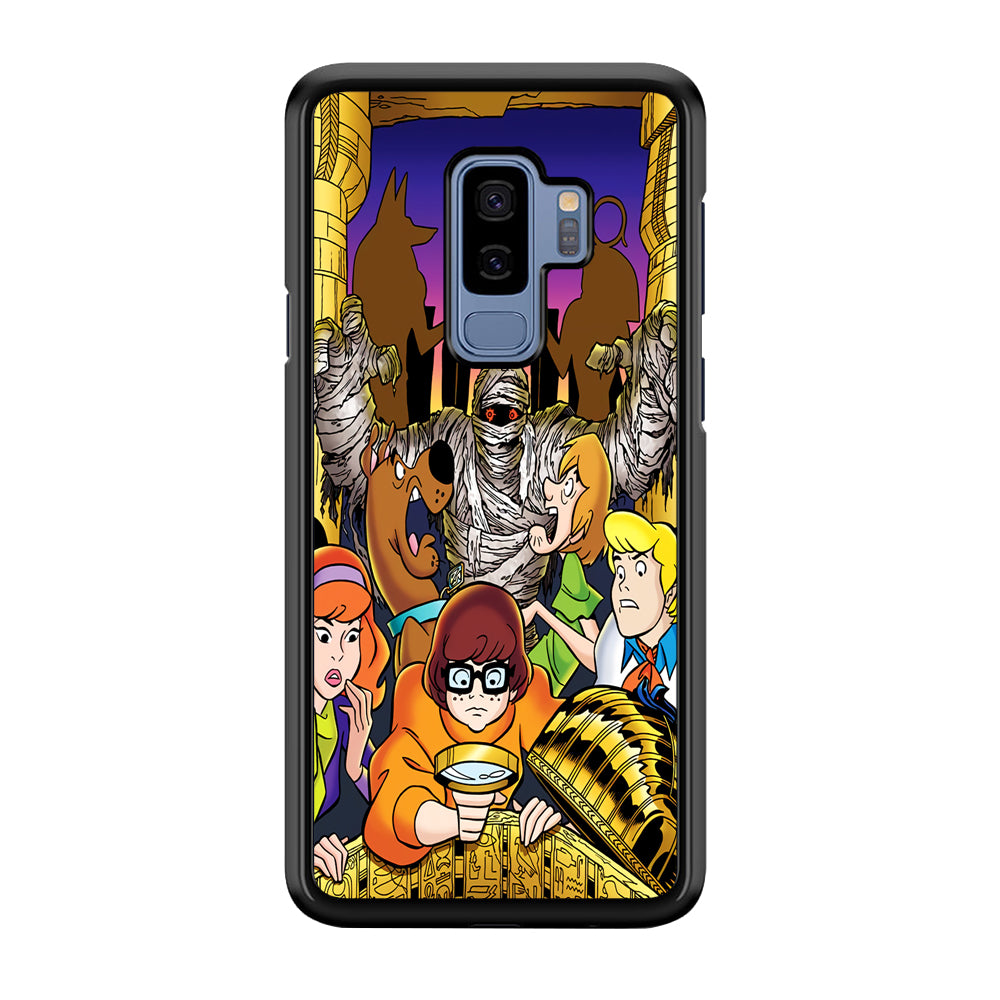 Scooby Doo Mummy Scares Poster Samsung Galaxy S9 Plus Case