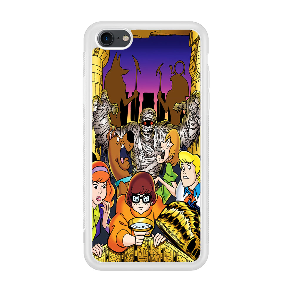 Scooby Doo Mummy Scares Poster iPhone 8 Case