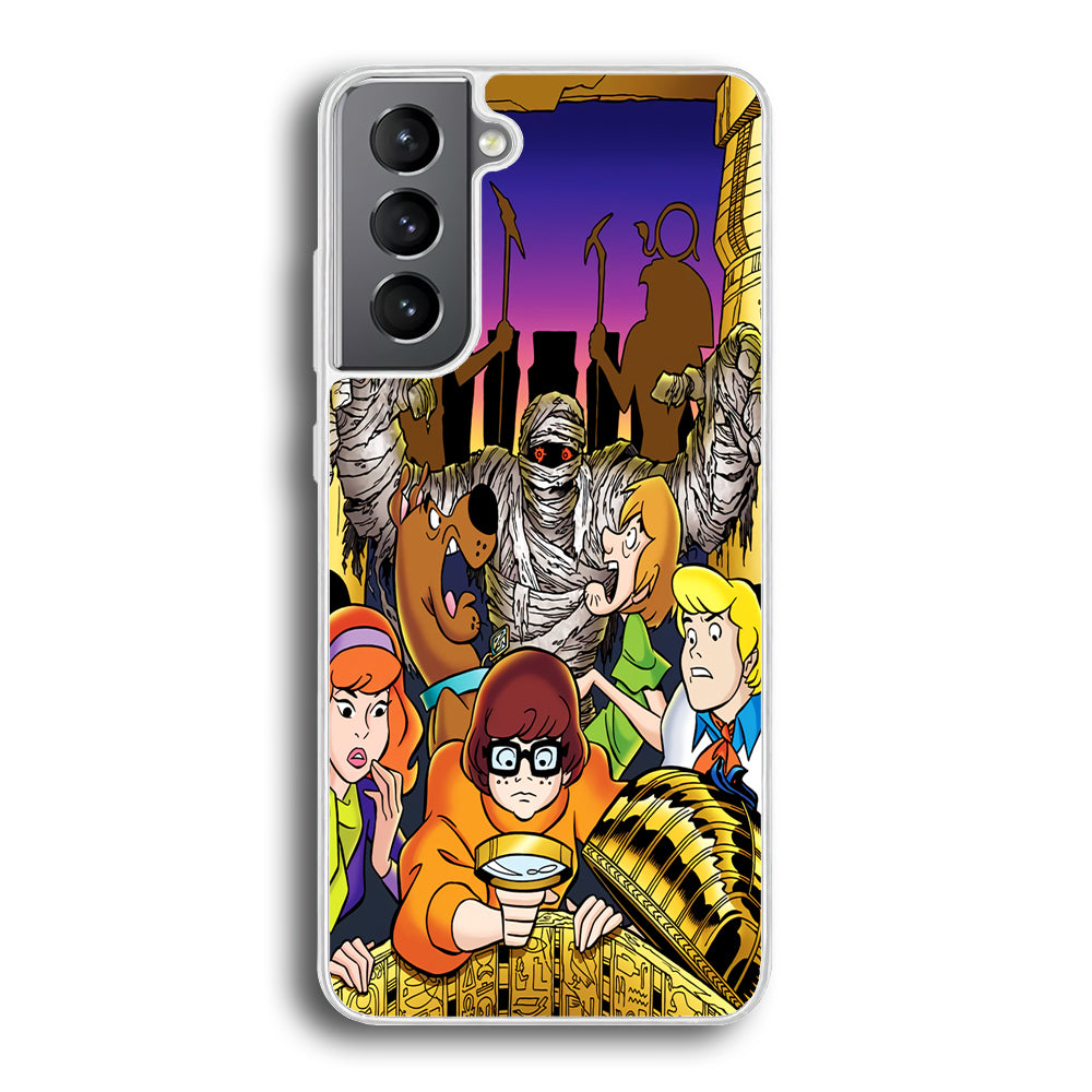 Scooby Doo Mummy Scares Poster Samsung Galaxy S21 Plus Case