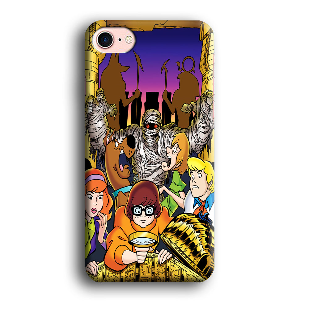Scooby Doo Mummy Scares Poster iPhone 8 Case