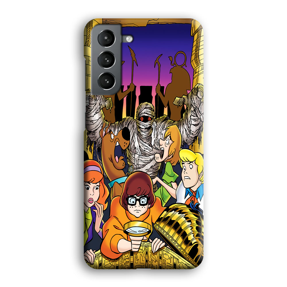 Scooby Doo Mummy Scares Poster Samsung Galaxy S21 Plus Case