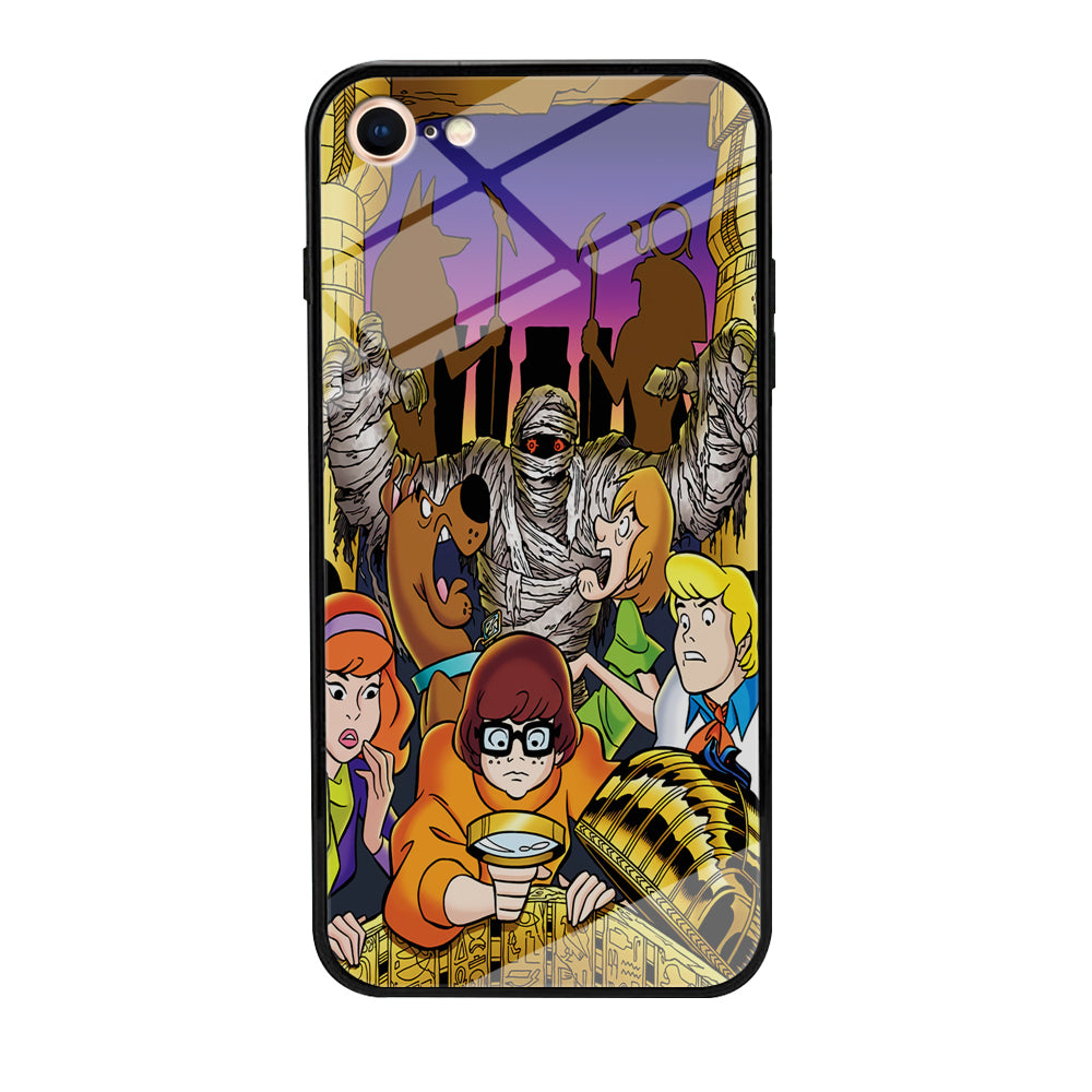 Scooby Doo Mummy Scares Poster iPhone 8 Case