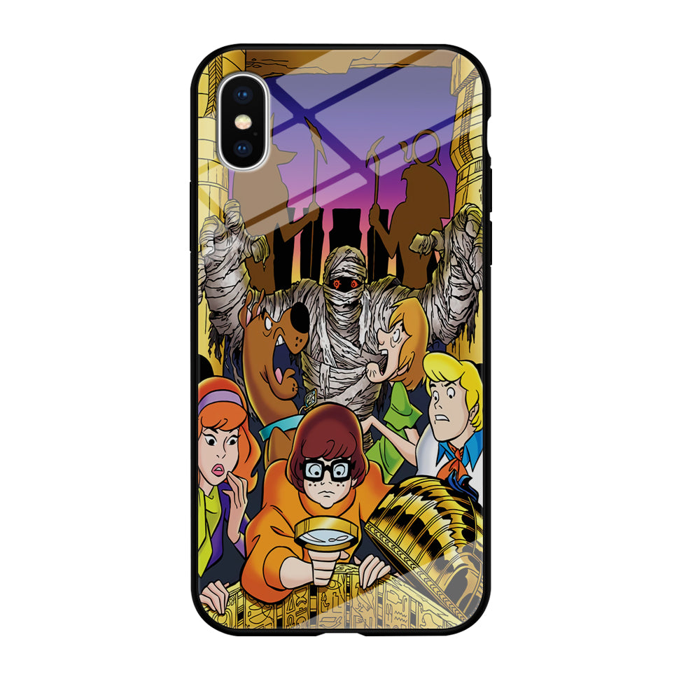 Scooby Doo Mummy Scares Poster iPhone XS Case