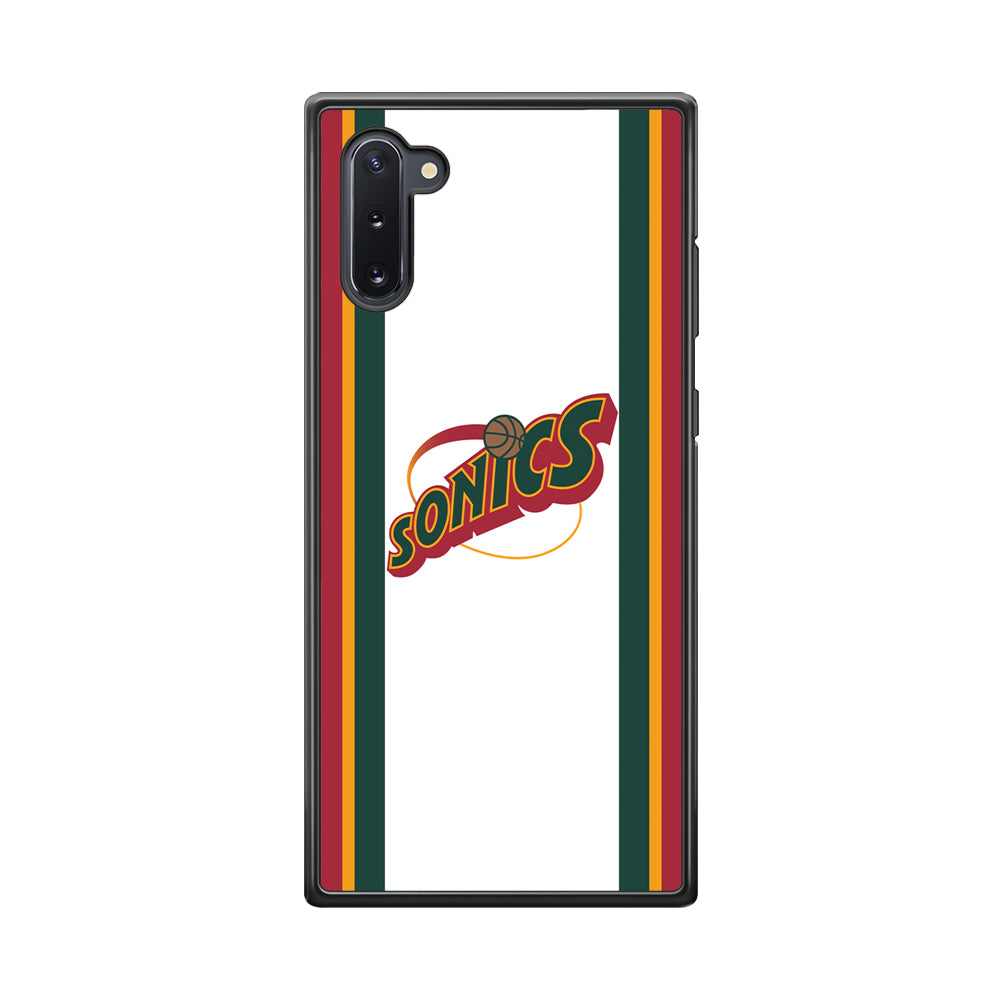 Seattle Supersonics NBA Team Samsung Galaxy Note 10 Case