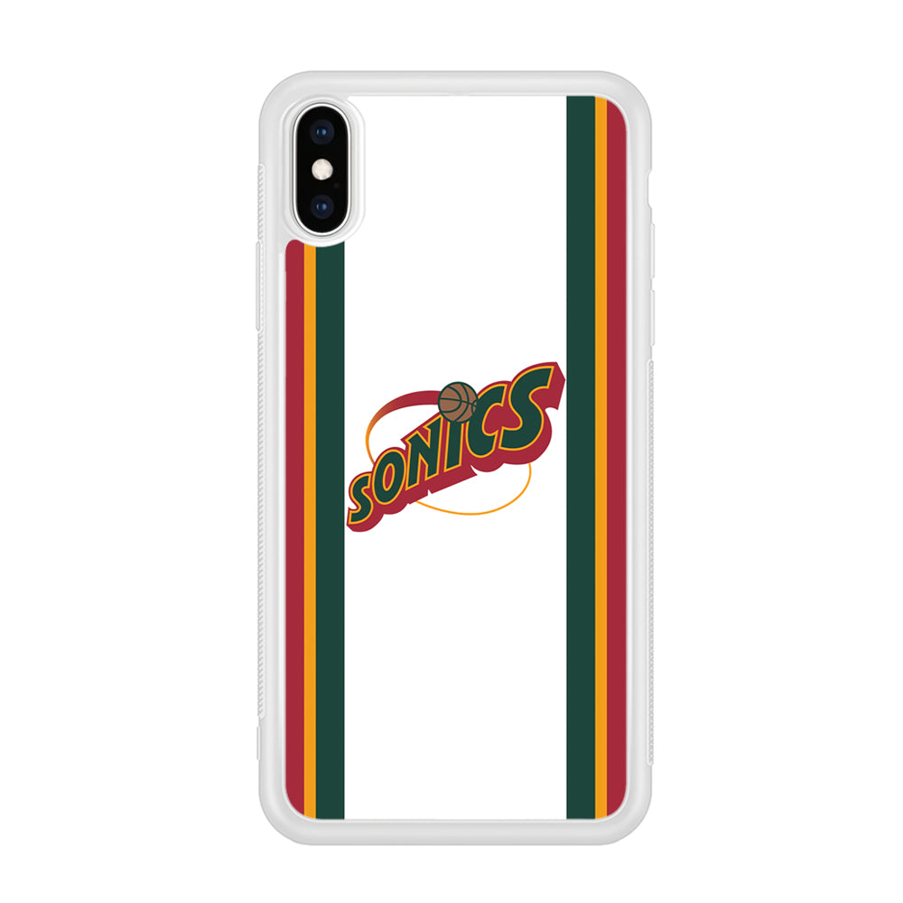Seattle Supersonics NBA Team iPhone XS Case