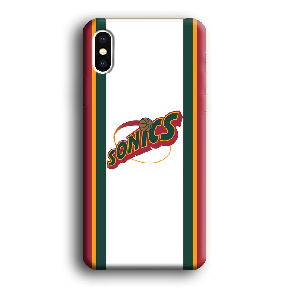 Seattle Supersonics NBA Team iPhone XS Case