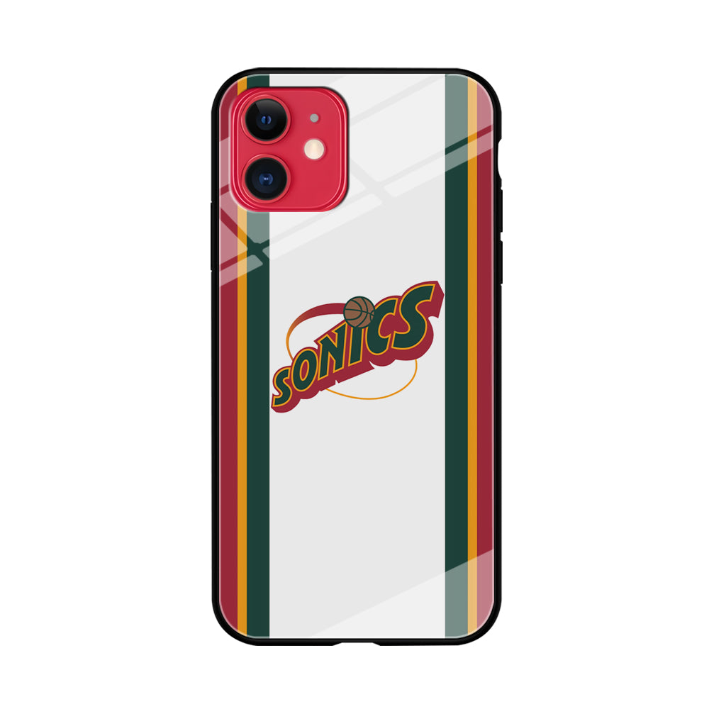 Seattle Supersonics NBA Team iPhone 11 Case