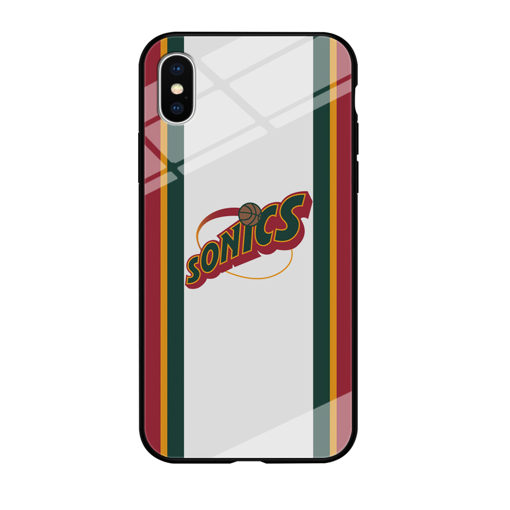 Seattle Supersonics NBA Team iPhone XS Case