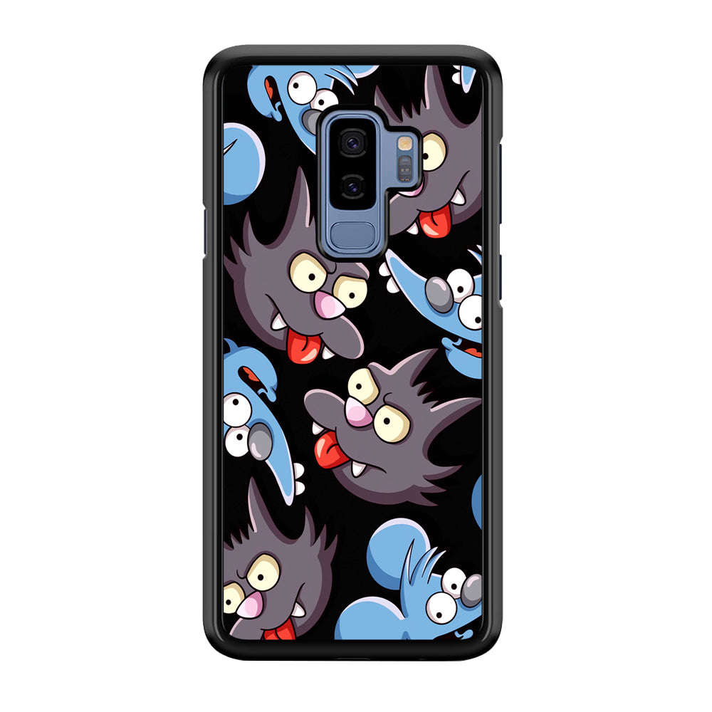 Simpson Snowball Cat Samsung Galaxy S9 Plus Case