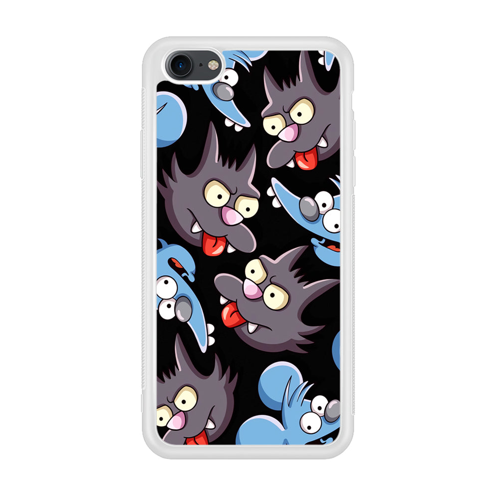 Simpson Snowball Cat iPhone 8 Case