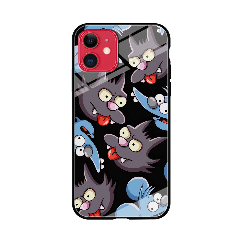Simpson Snowball Cat iPhone 11 Case