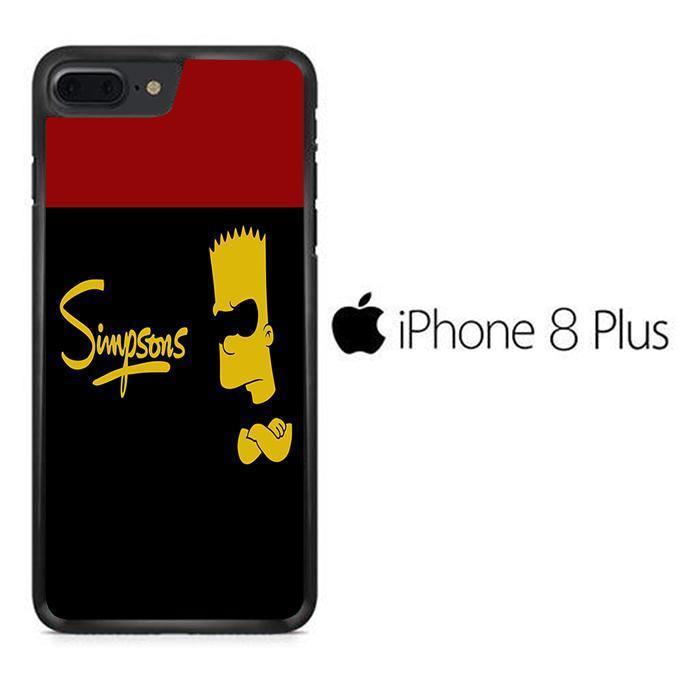 Simpson Black iPhone 8 Plus Case - ezzyst