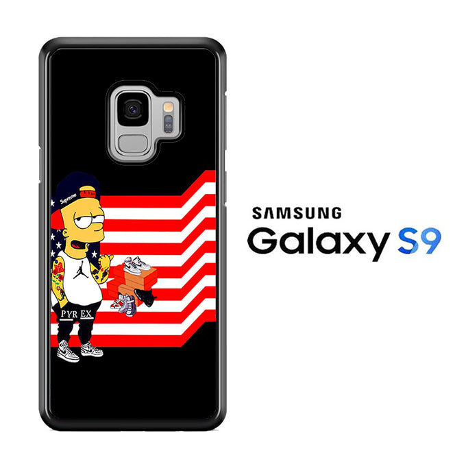 Simpson Flag Samsung Galaxy S9 Case