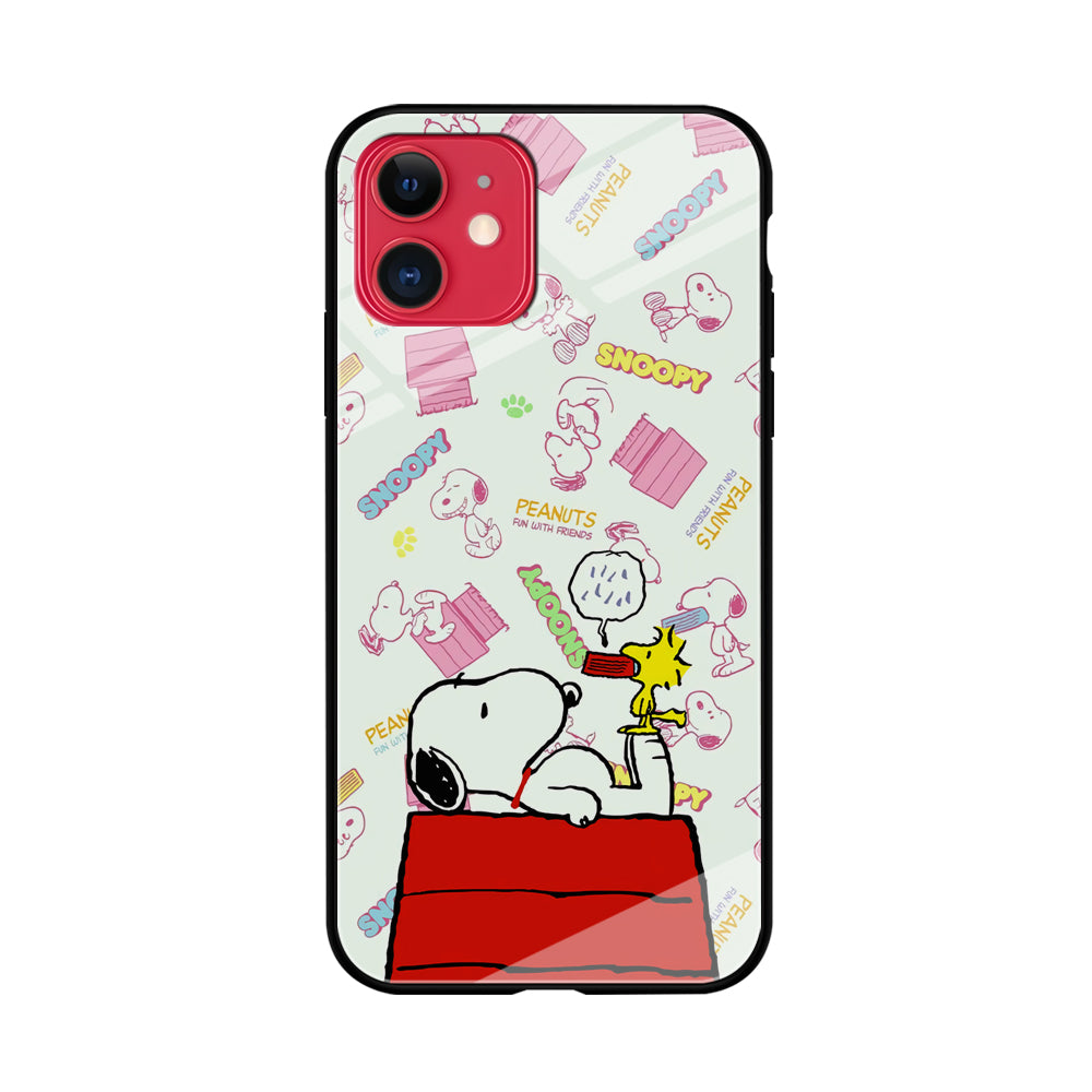 Snoopy Comfort Together iPhone 11 Case