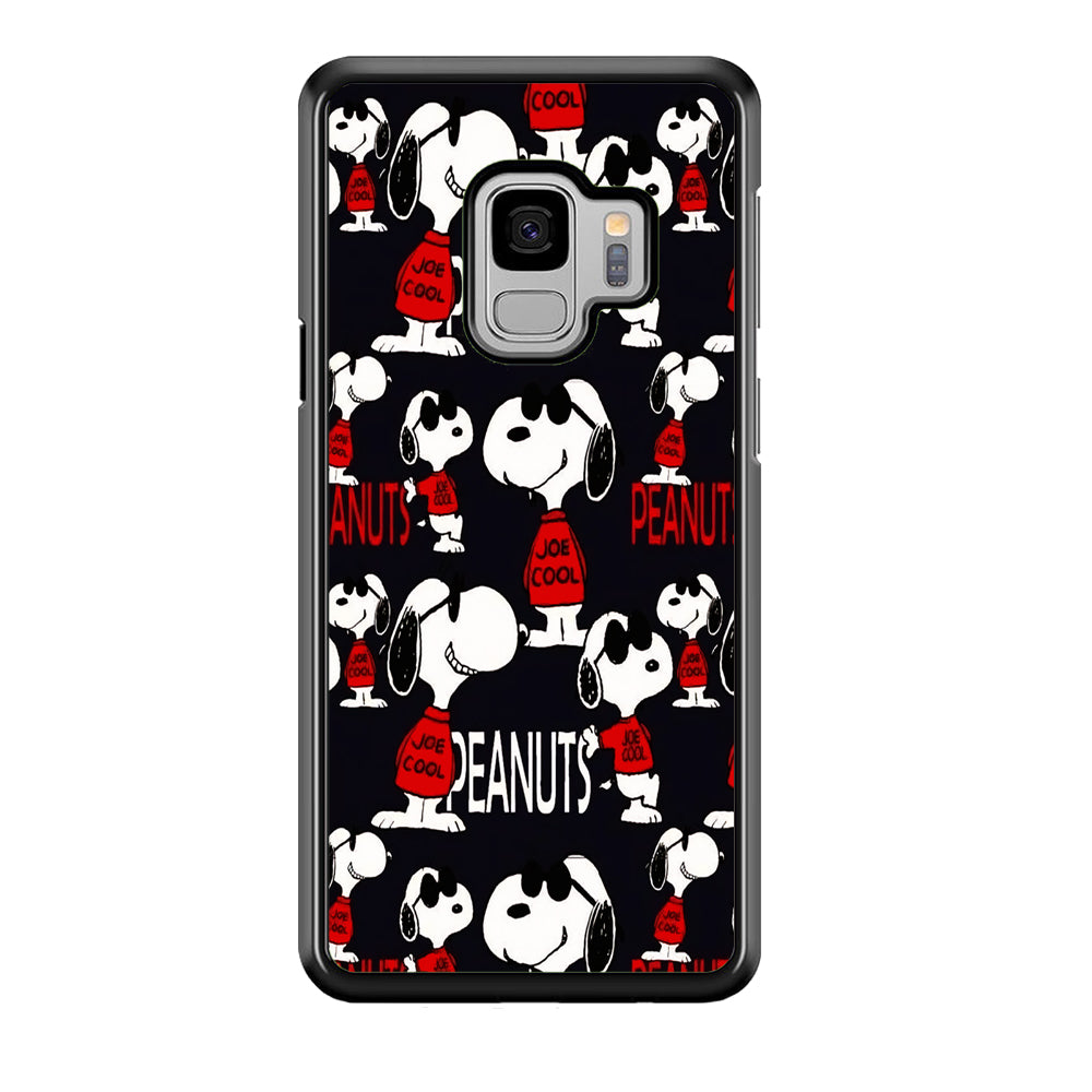 Snoopy Cool Peanuts Sweater Samsung Galaxy S9 Case