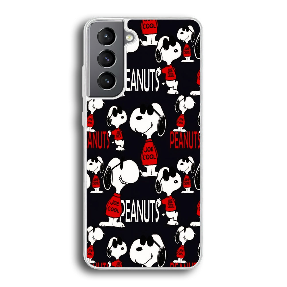 Snoopy Cool Peanuts Sweater Samsung Galaxy S21 Plus Case