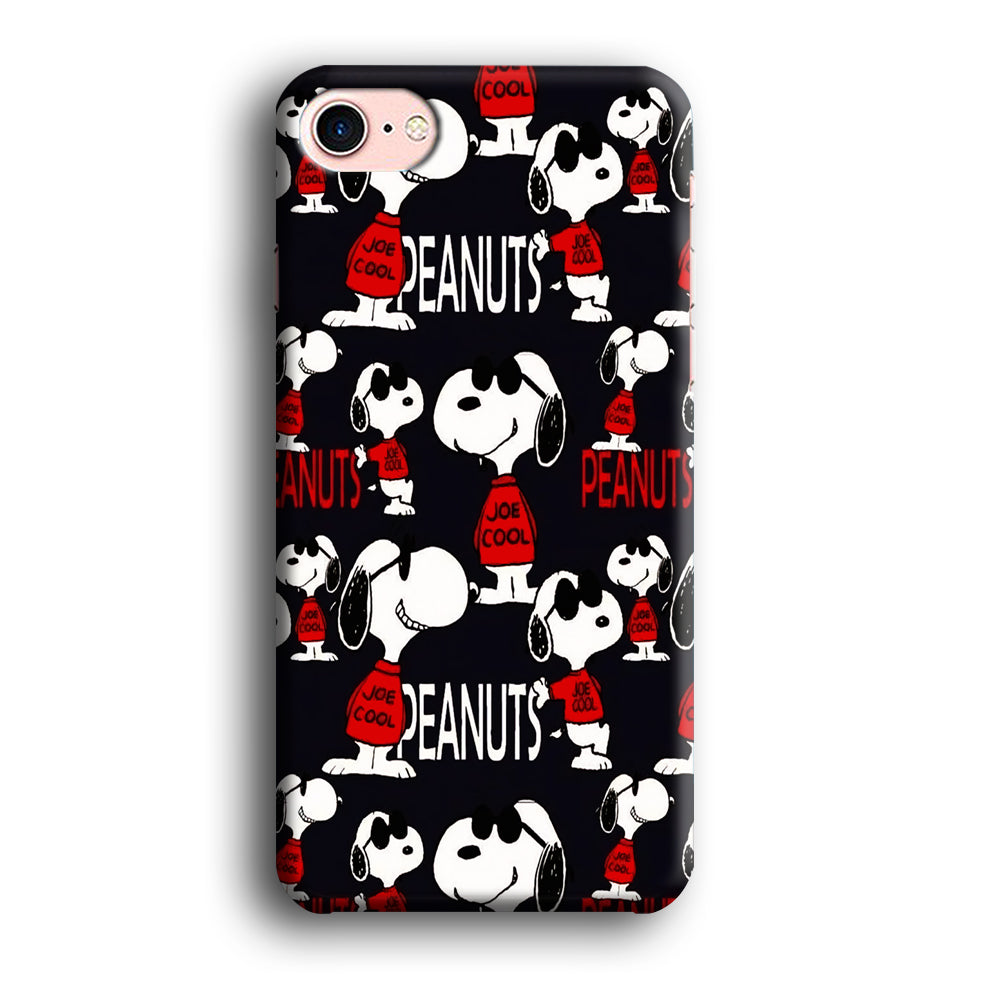 Snoopy Cool Peanuts Sweater iPhone 8 Case