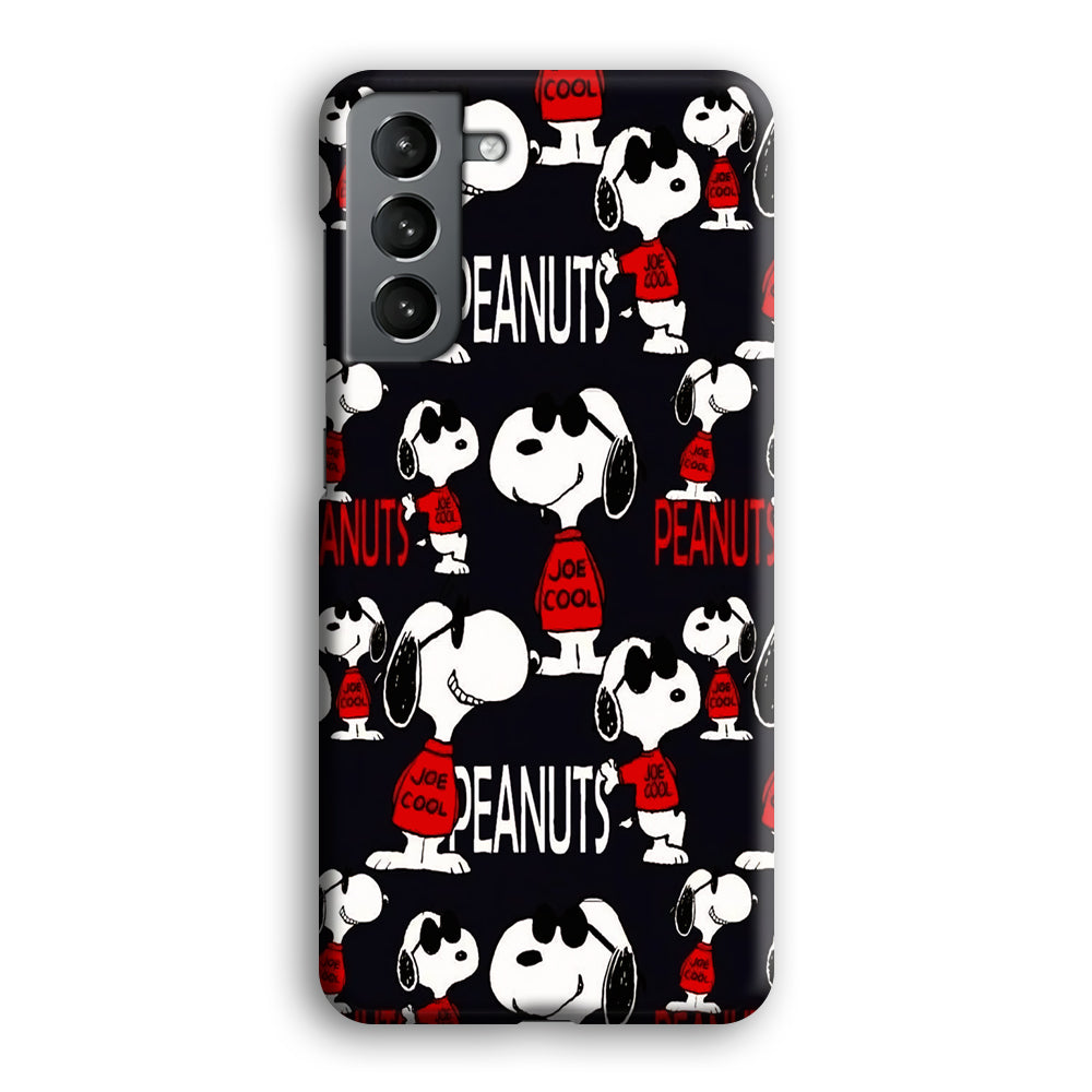 Snoopy Cool Peanuts Sweater Samsung Galaxy S21 Plus Case