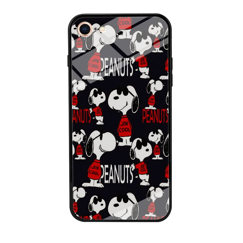 Snoopy Cool Peanuts Sweater iPhone 8 Case